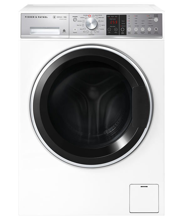 11kg Series 9 Front Loader Washer, Steam Care, pdp