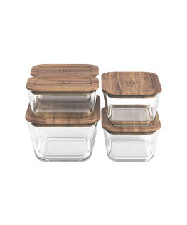 Pantry Storage Containers, 5-piece set, hi-res