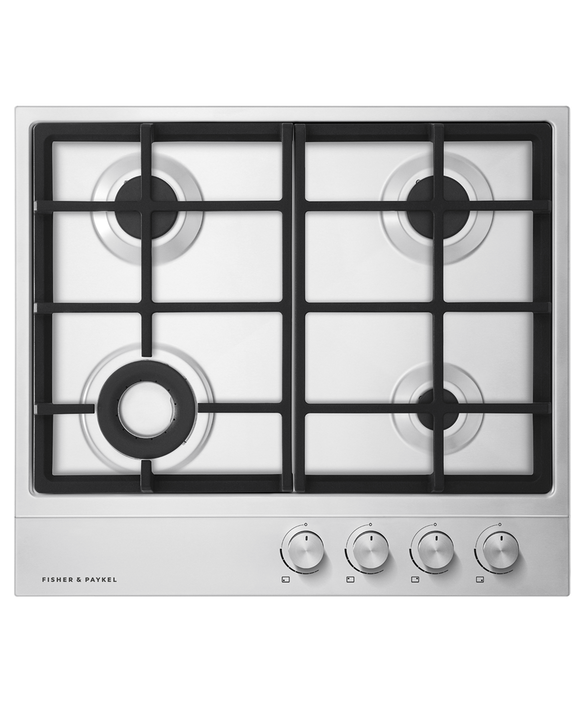 60cm Series 7 4 Burner Gas Cooktop, Natural Gas, pdp