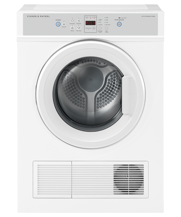 6kg Series 3 Vented Dryer, Auto Sensing, Full Reverse Tumbling, pdp