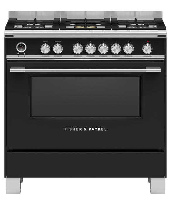 90cm Series 9 Classic 5 Burner Dual Fuel Pyrolytic Cooker, pdp