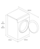 11kg Series 9 Front Loader Washer, ActiveIntelligence™, Steam Care gallery image 6.0