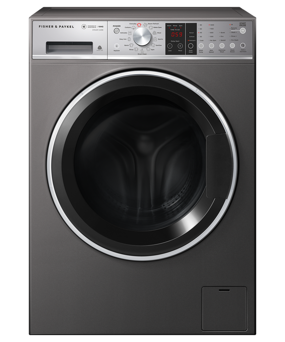 10kg Series 9 Front Loader Washer, Steam Care, pdp