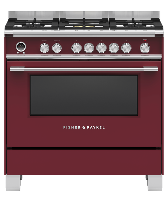 90cm Series 9 Classic 5 Burner Dual Fuel Pyrolytic Cooker , pdp