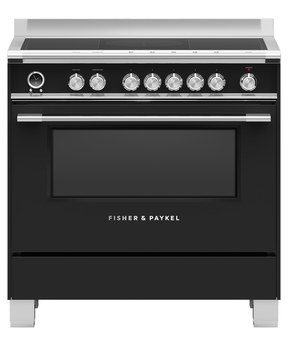 90cm Series 9 Classic 5 Zone Induction Pyrolytic Cooker, 2 SmartZones, pdp