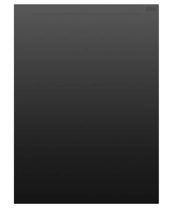 39cm Series 11 Auxiliary Induction Cooktop, with SmartZone, pdp